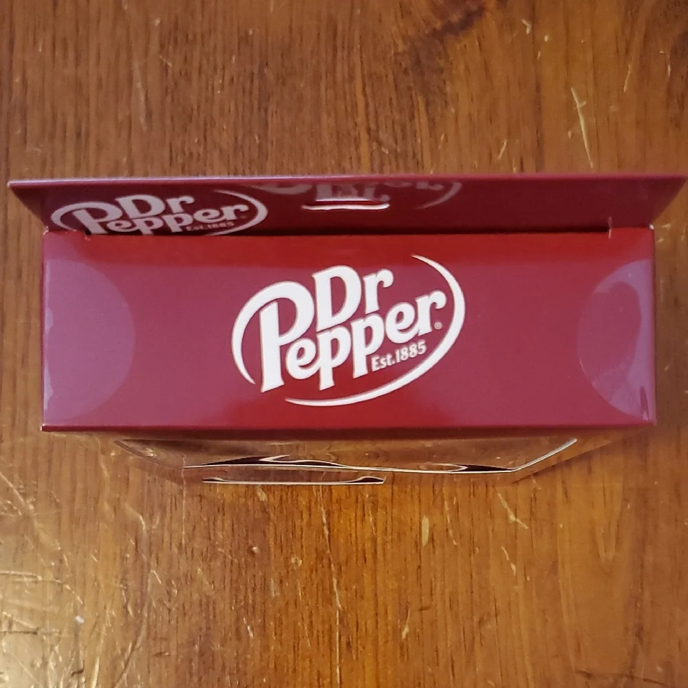 New Flavored Lip Balm Set with Dr Pepper, 7UP, A&W Novelty Vending Machine Box